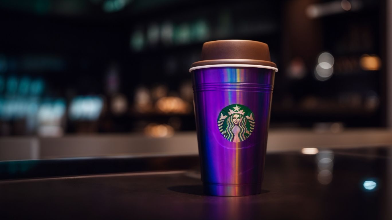 Iridescent Starbucks Cup